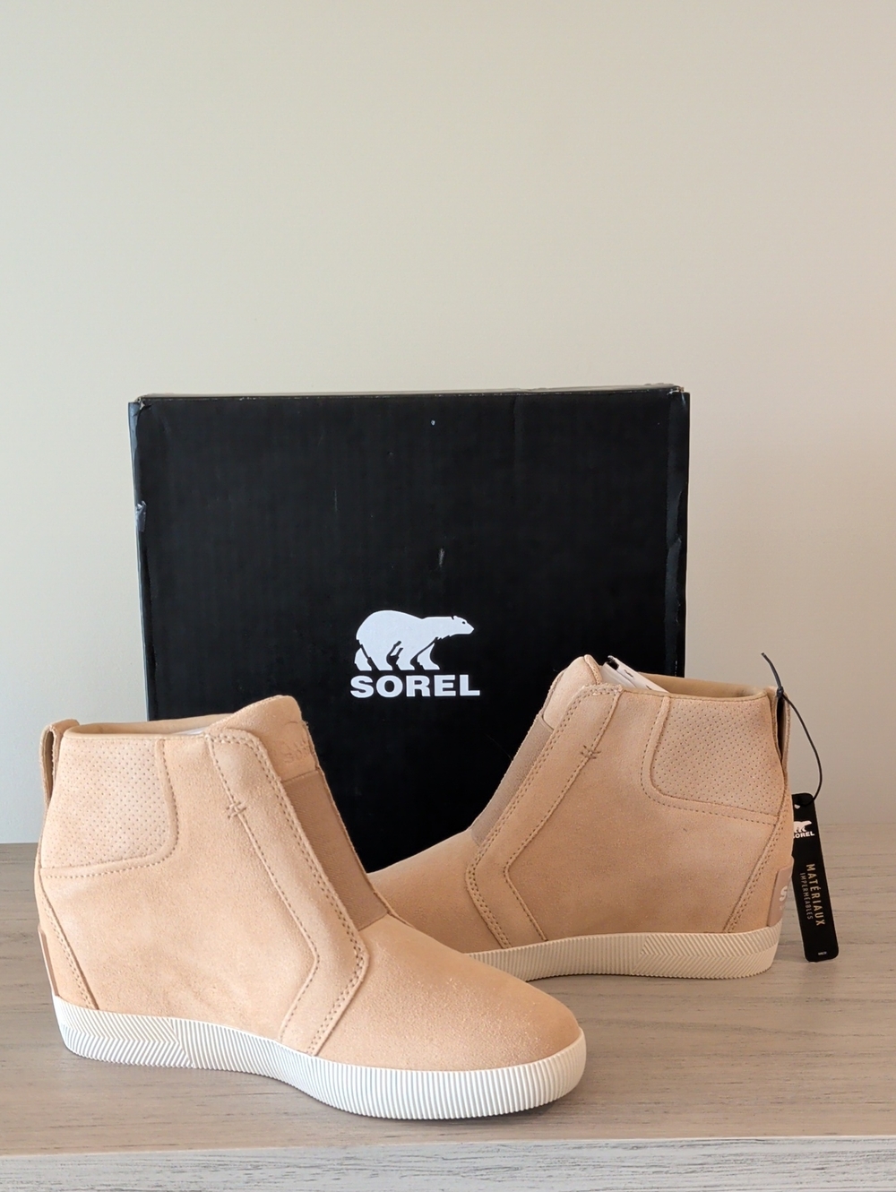 SOREL NWT Wedge Booties 7.5